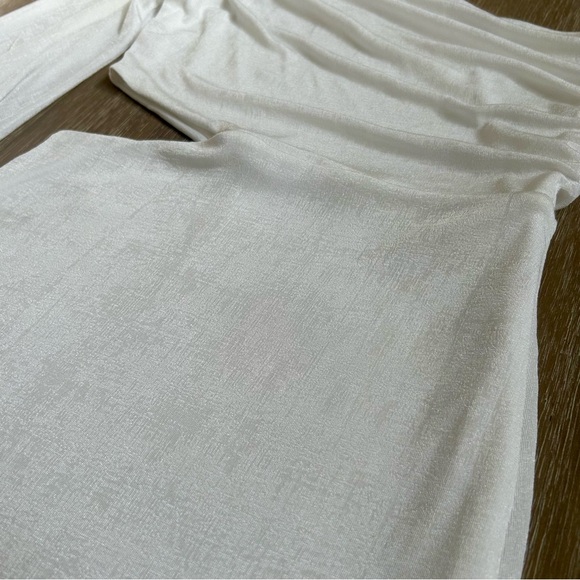 Altar'd State Brooke White One-Shoulder Balloon Sleeve Mini Dress NYE Dress S - Picture 6 of 16